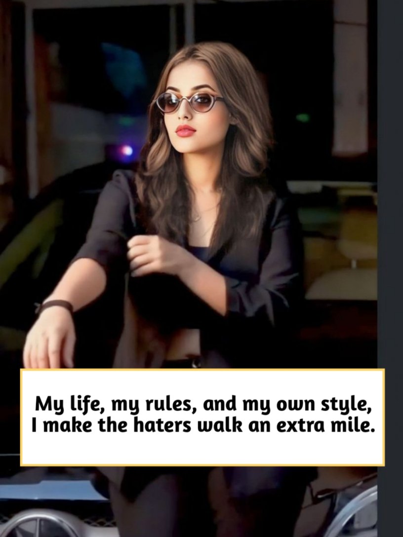 Attitude shayari for girl in english