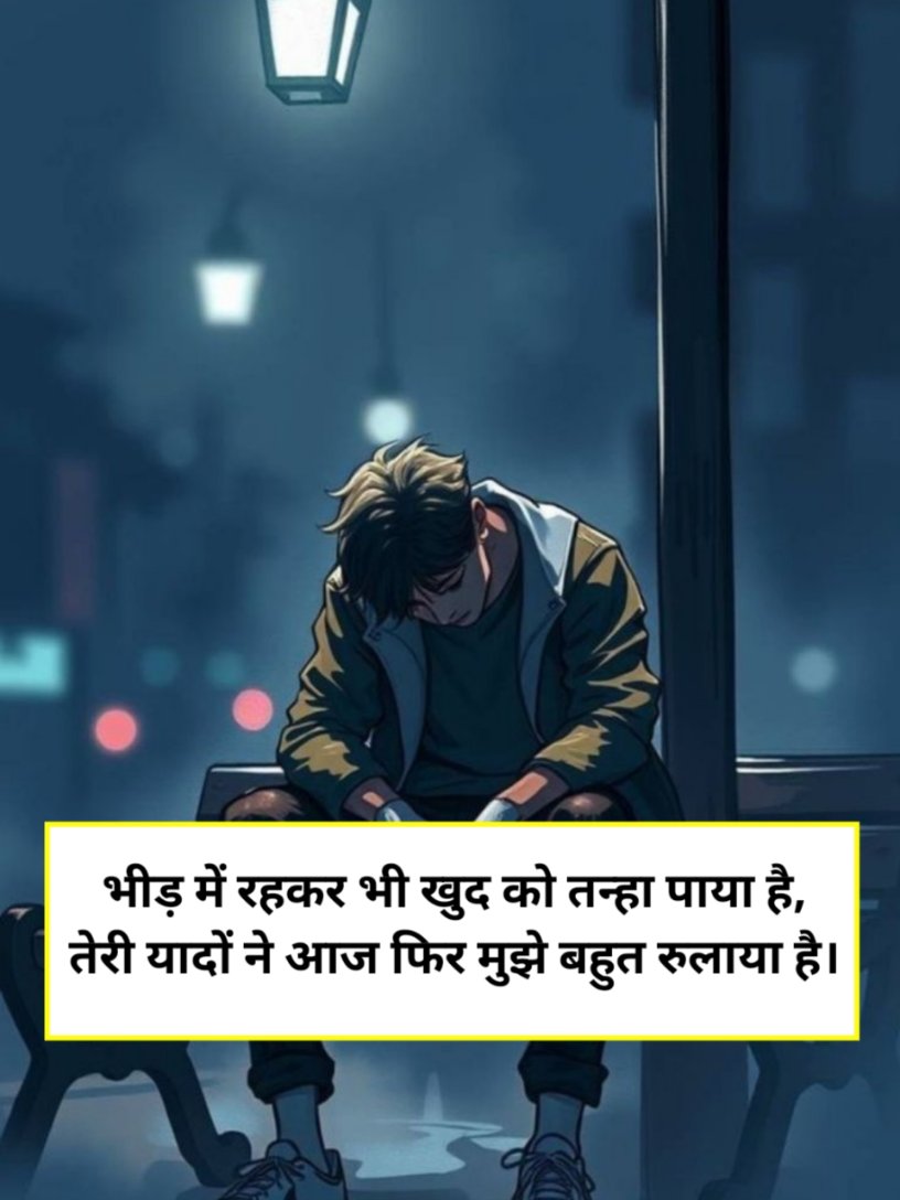 Sad shayari in Hindi