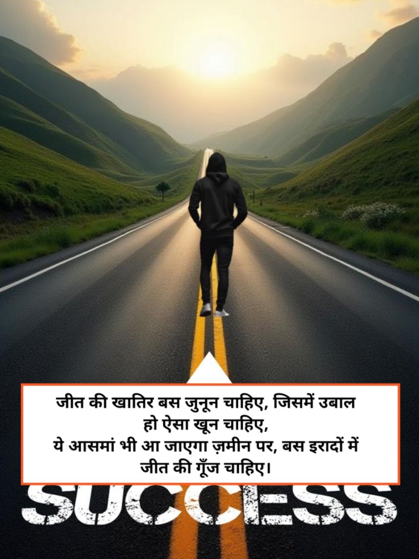 जुनून मोटिवेशनल शायरी