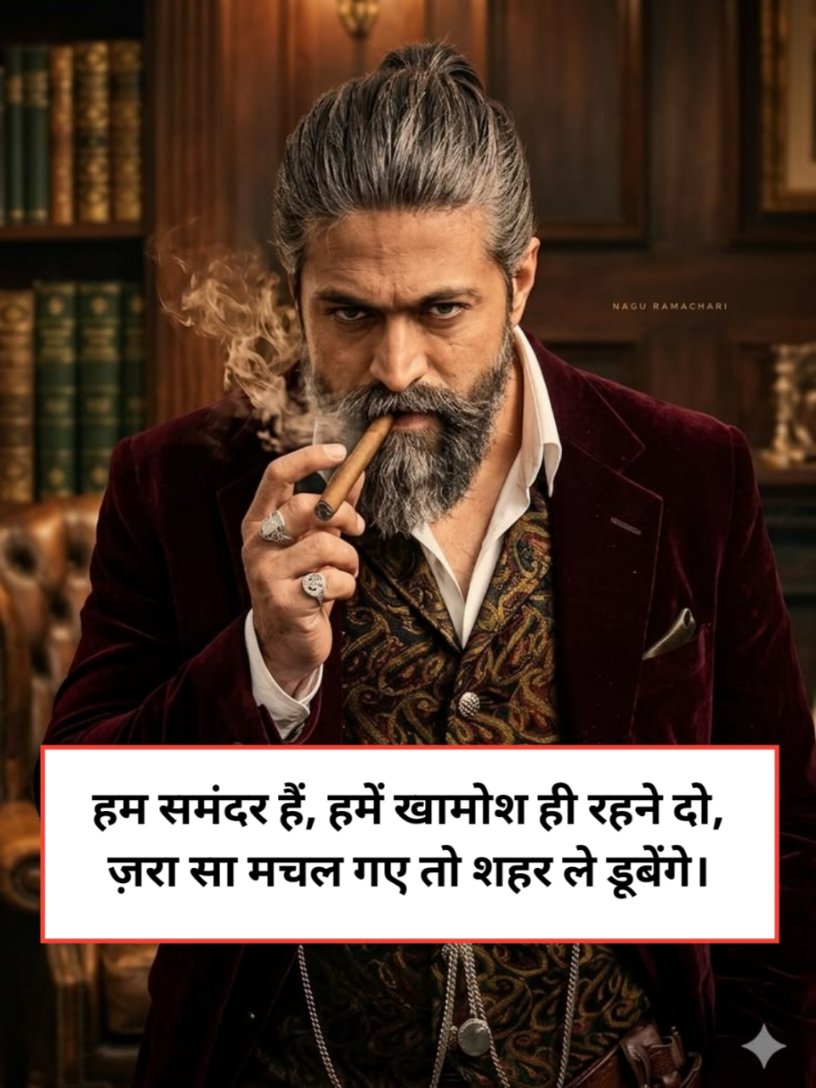 Royal Attitude Shayari in Hindi