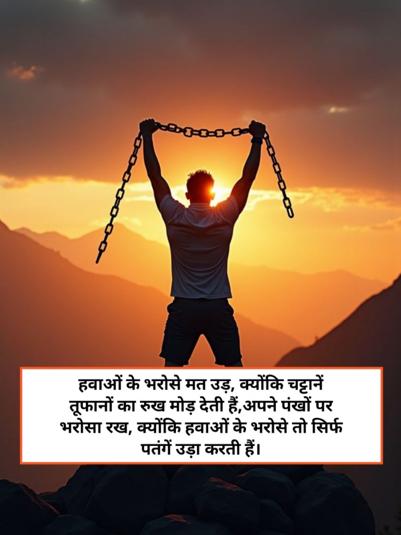 Motivational Shayari in Hindi for success