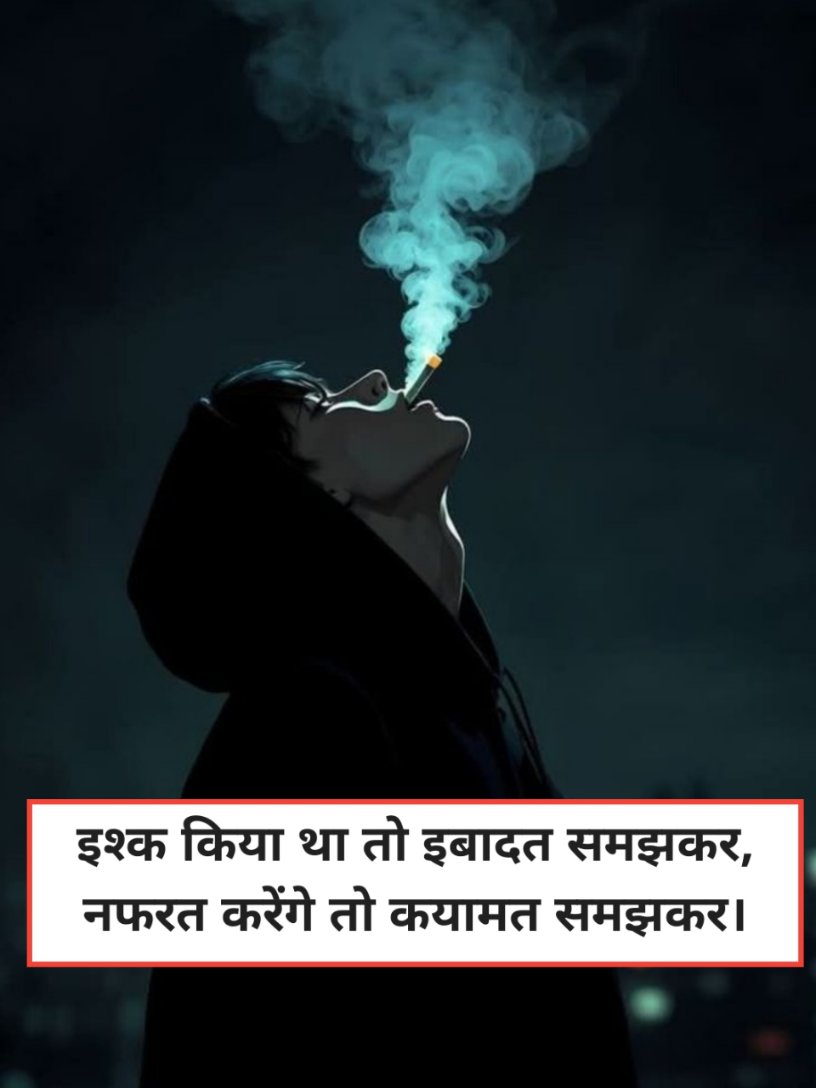 Pyar Se Nafrat Shayari in Hindi