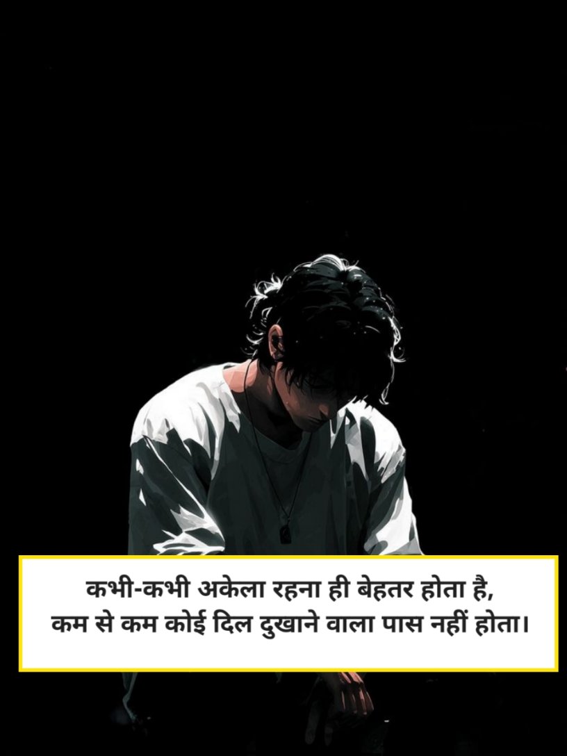 Alone Shayari in Hindi
