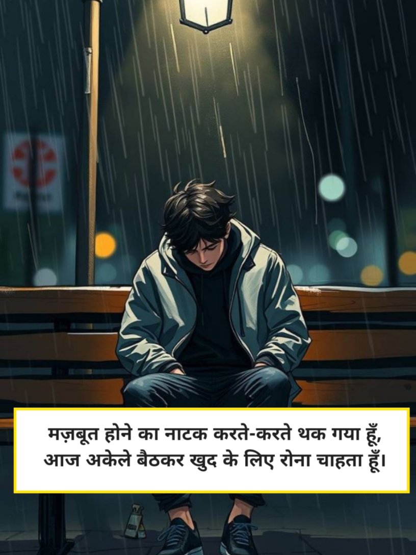 Alone Shayari in Hindi for Boy